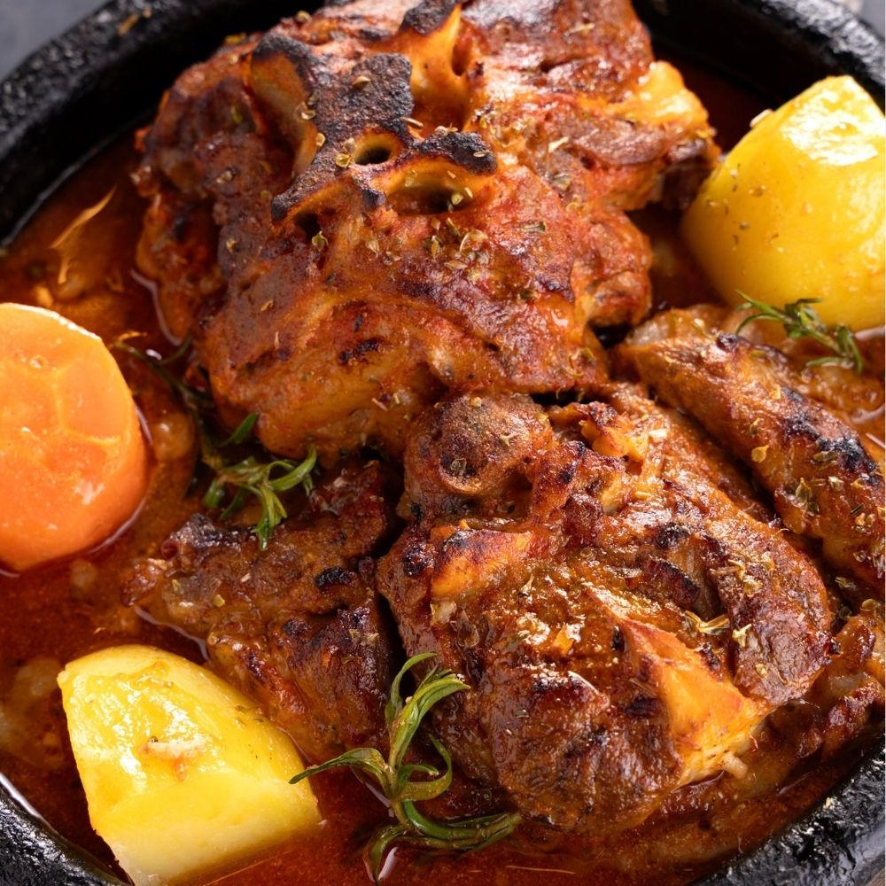Lamb Neck Two Pieces